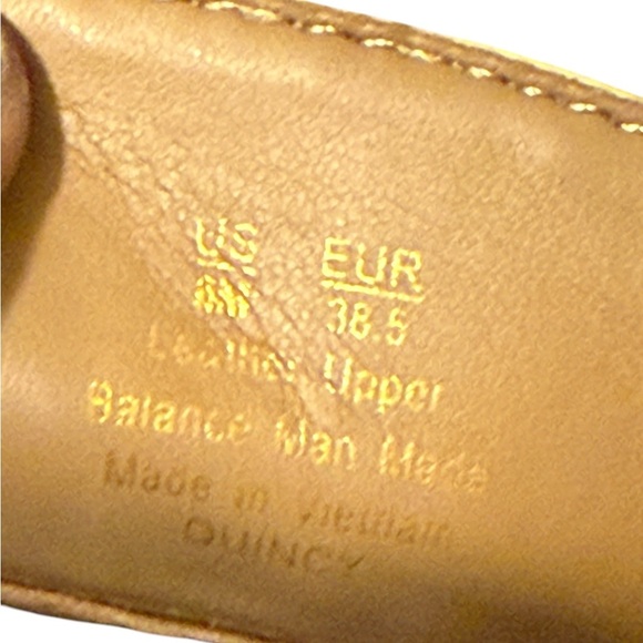 Quincy Womens Square Toe Loafer Heels in new conditions - Picture 6 of 16